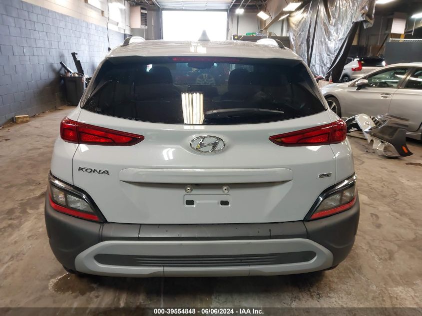 2023 Hyundai Kona Sel VIN: KM8K6CAB1PU971287 Lot: 39554848