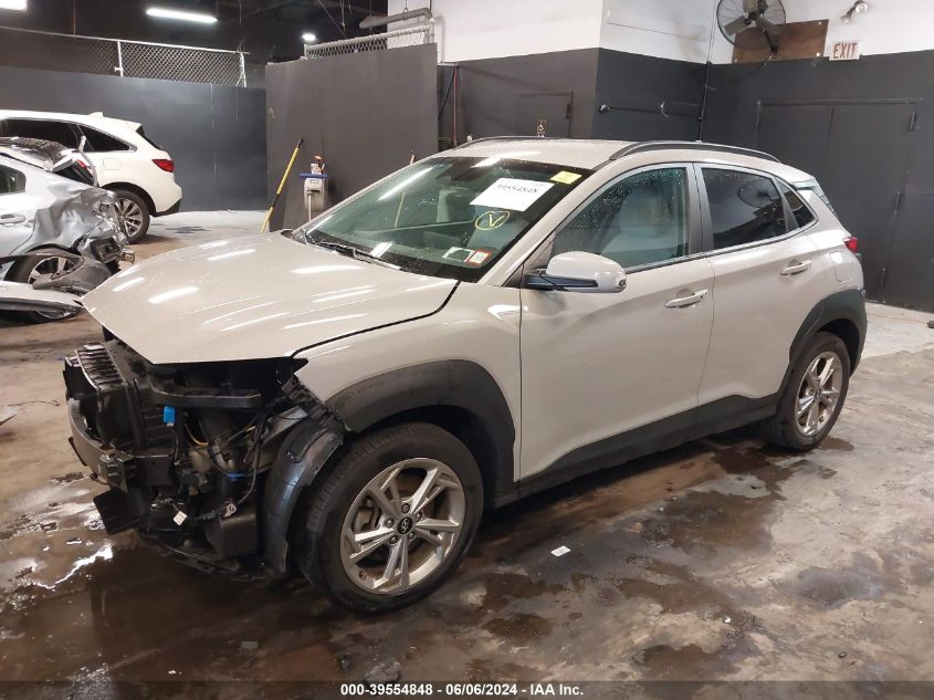 2023 Hyundai Kona Sel VIN: KM8K6CAB1PU971287 Lot: 39554848