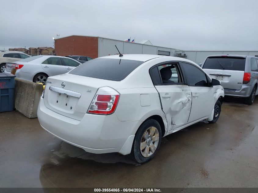 2010 Nissan Sentra 2.0 VIN: 3N1AB6AP0AL614020 Lot: 39554865