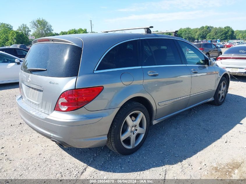 2010 Mercedes-Benz R 350 4Matic VIN: 4JGCB6FBXAA101735 Lot: 39554870