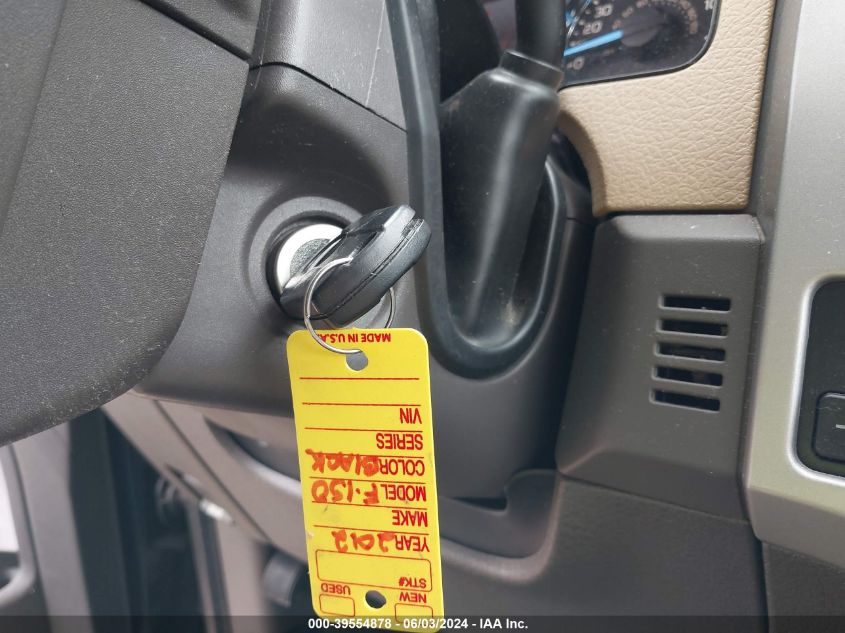 2012 Ford F-150 Supercrew VIN: 1FTFW1ET8CKD41978 Lot: 39554878