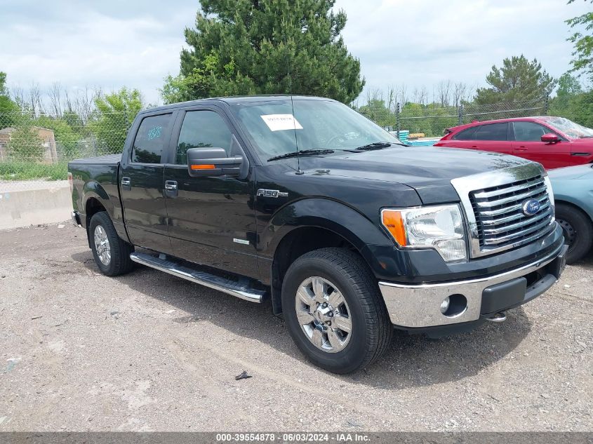 2012 Ford F-150 Supercrew VIN: 1FTFW1ET8CKD41978 Lot: 39554878