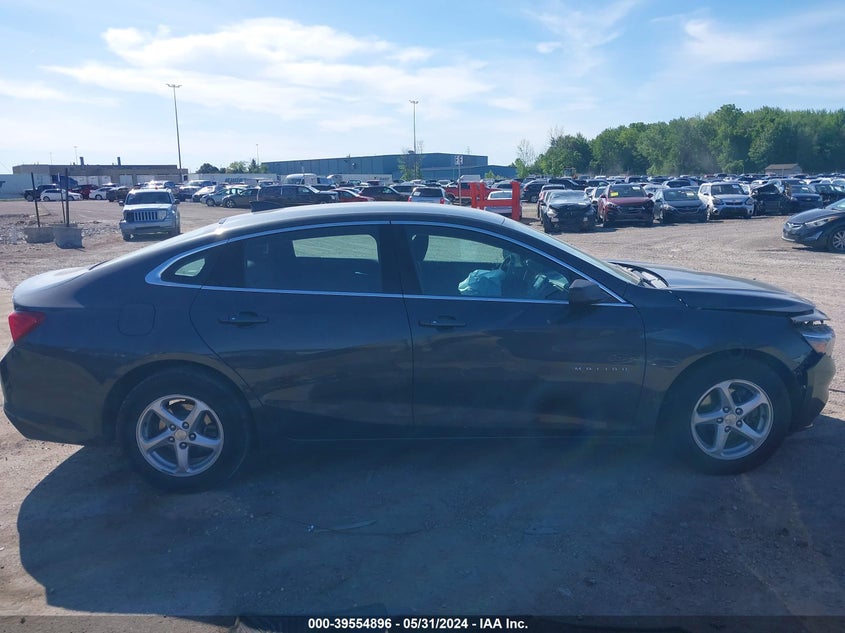 2017 Chevrolet Malibu Ls VIN: 1G1ZB5ST0HF148480 Lot: 39554896