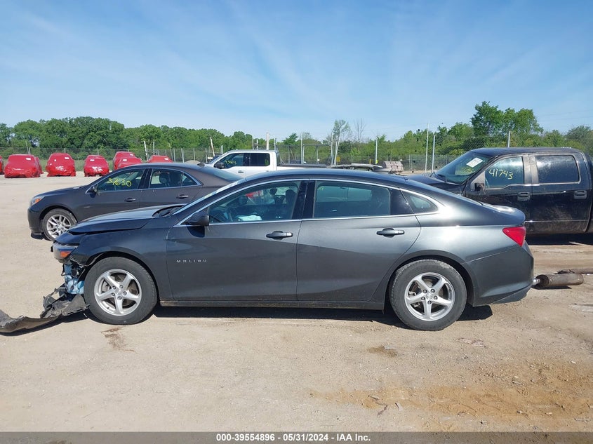 2017 Chevrolet Malibu Ls VIN: 1G1ZB5ST0HF148480 Lot: 39554896