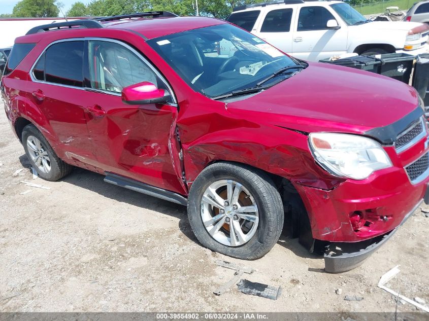 2012 Chevrolet Equinox 1Lt VIN: 2GNALDEK4C1299523 Lot: 39554902