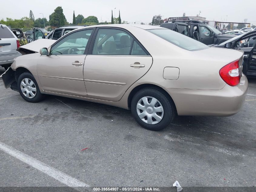 2004 Toyota Camry Le/Xle/Se VIN: 4T1BE32KX4U272060 Lot: 39554907