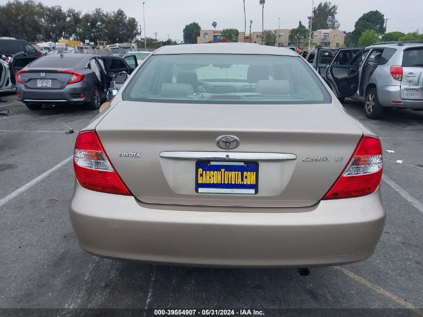 2004 Toyota Camry Le/Xle/Se VIN: 4T1BE32KX4U272060 Lot: 39554907