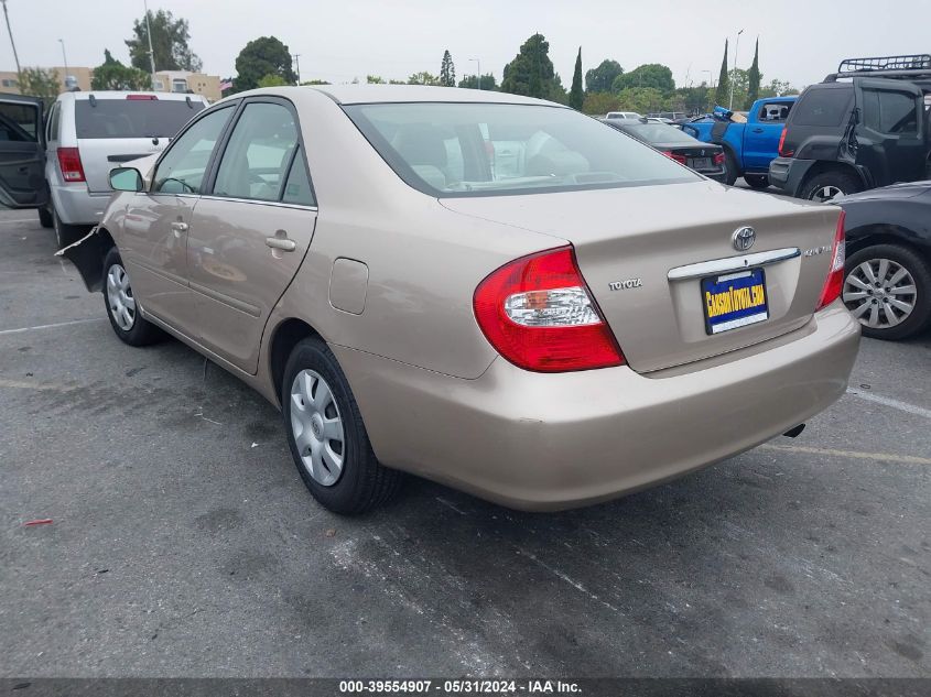 2004 Toyota Camry Le/Xle/Se VIN: 4T1BE32KX4U272060 Lot: 39554907