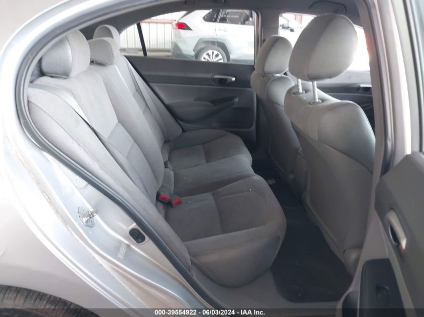 2008 Honda Civic Lx VIN: 2HGFA16588H337069 Lot: 39554922