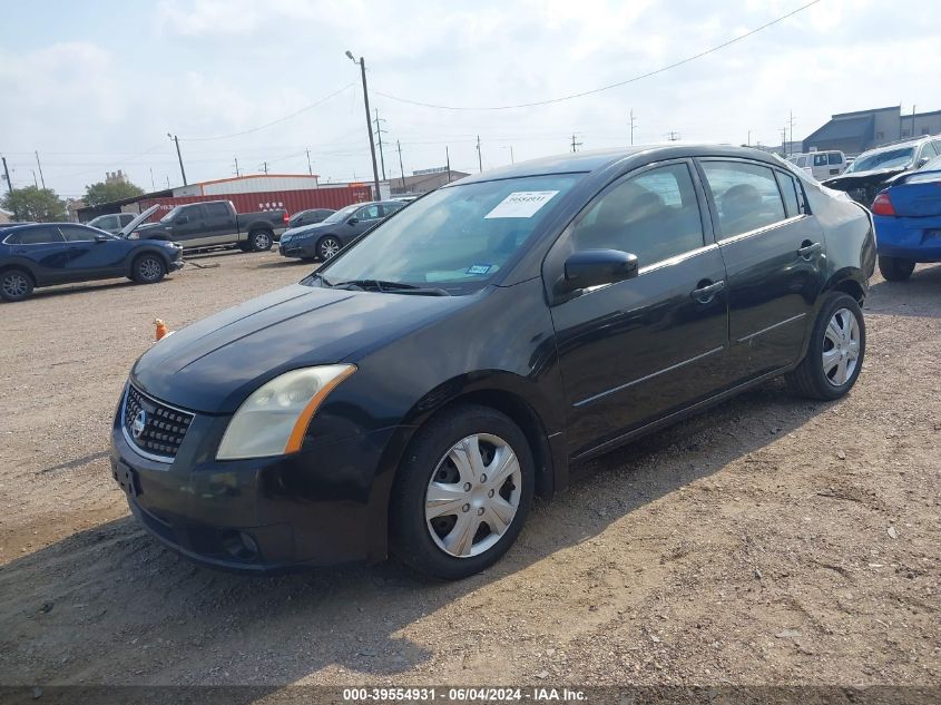 2008 Nissan Sentra 2.0S VIN: 3N1AB61E38L643830 Lot: 39554931