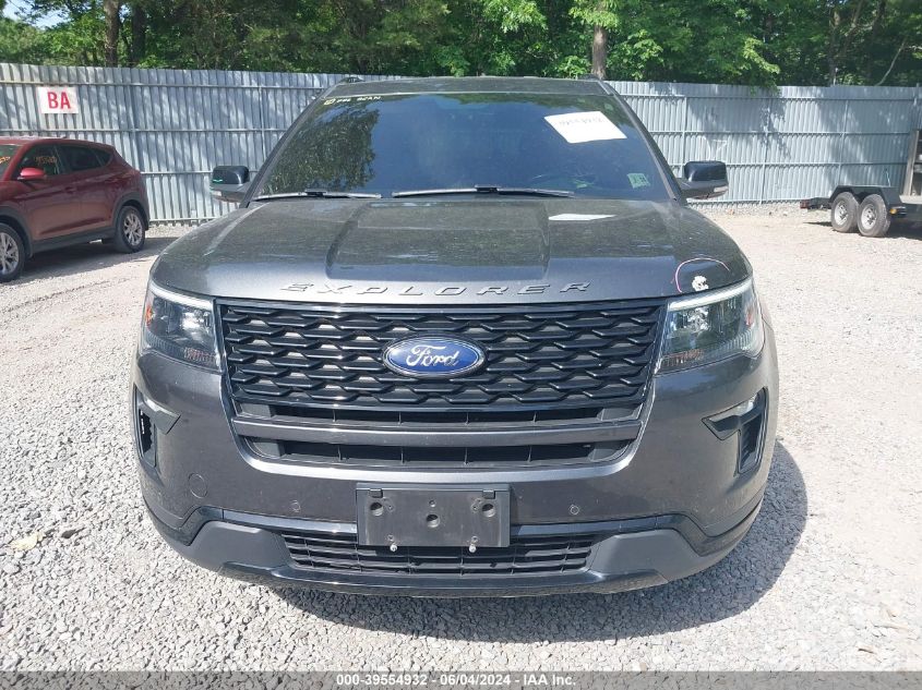 2019 Ford Explorer Sport VIN: 1FM5K8GT7KGB00942 Lot: 39554932