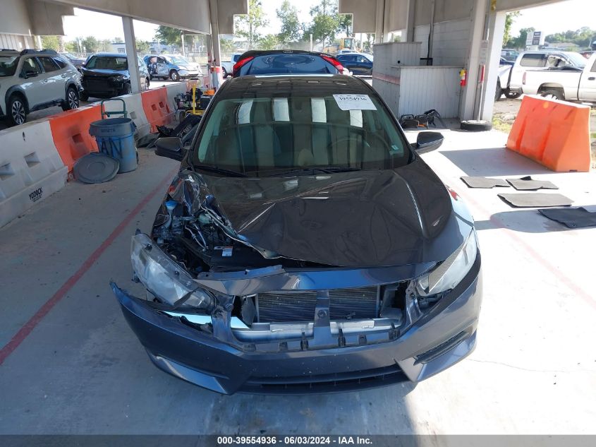 2018 Honda Civic Ex VIN: 19XFC2F70JE010800 Lot: 39554936