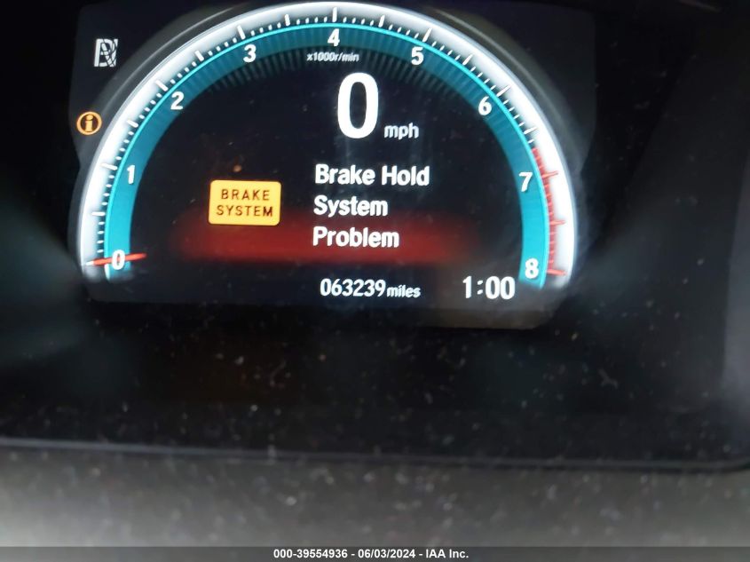 2018 Honda Civic Ex VIN: 19XFC2F70JE010800 Lot: 39554936