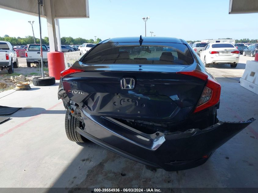 2018 Honda Civic Ex VIN: 19XFC2F70JE010800 Lot: 39554936