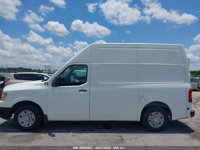 2013 Nissan Nv Cargo Nv2500 Hd S V8 VIN: 1N6AF0LYXDN109690 Lot: 39554937