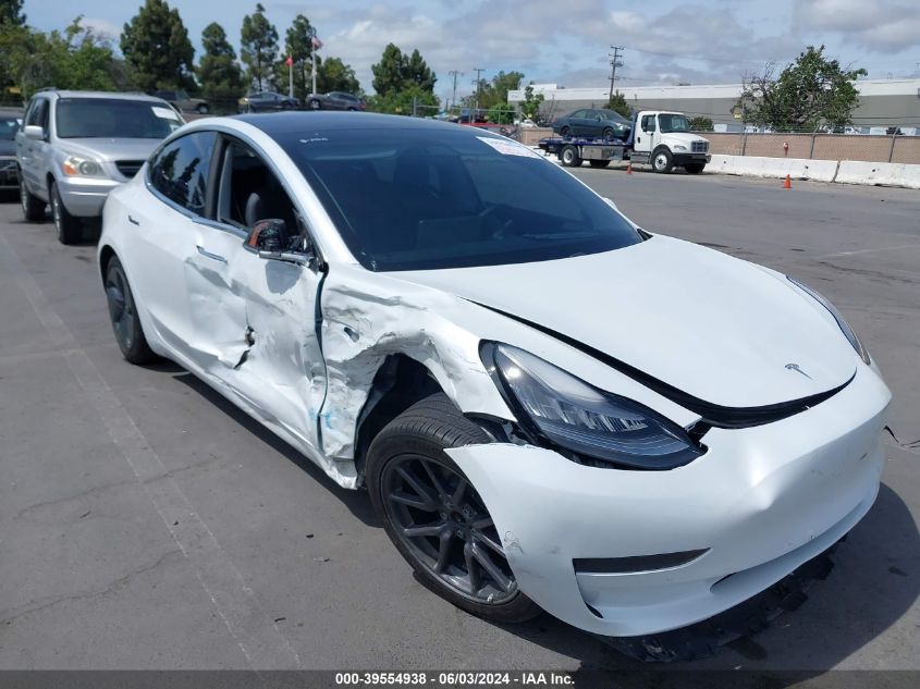 2020 Tesla Model 3 Standard Range Plus Rear-Wheel Drive/Standard Range Rear-Wheel Drive VIN: 5YJ3E1EA1LF805744 Lot: 39554938