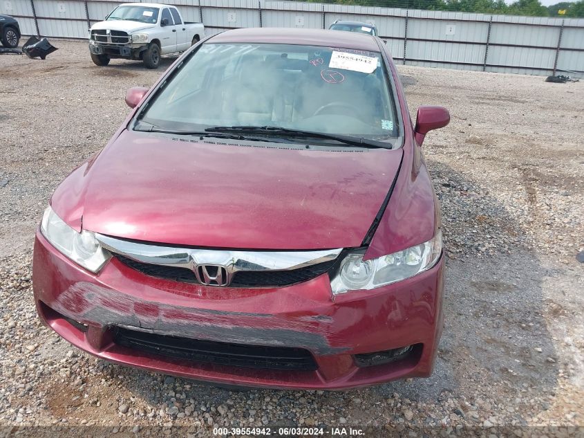 2010 Honda Civic Lx VIN: 19XFA1F54AE013097 Lot: 39554942