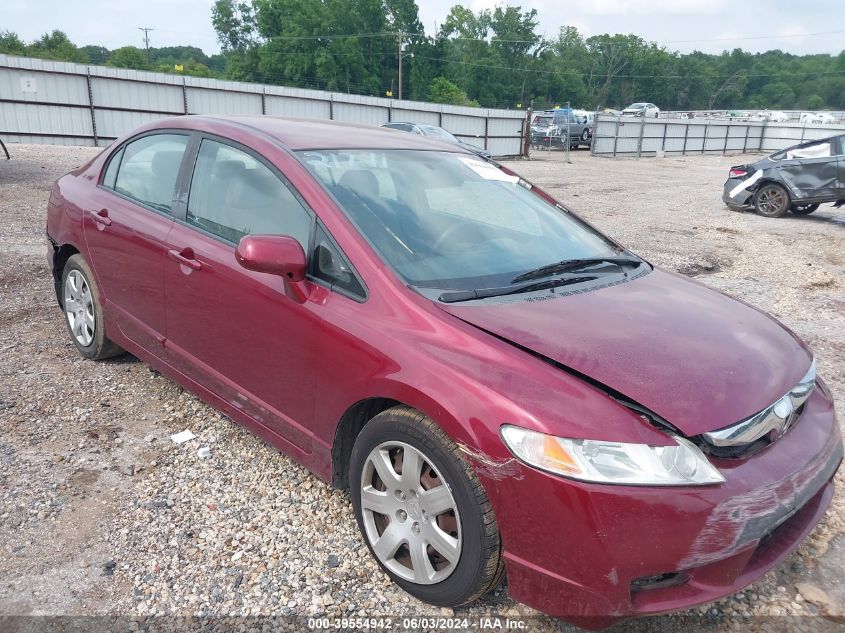 2010 Honda Civic Lx VIN: 19XFA1F54AE013097 Lot: 39554942