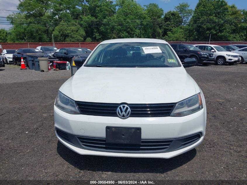 2014 Volkswagen Jetta 2.0L S VIN: 3VW2K7AJ2EM276149 Lot: 39554950