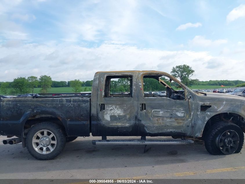 2008 Ford F-250 Lariat VIN: 1FTSW21R38EC45728 Lot: 39554955