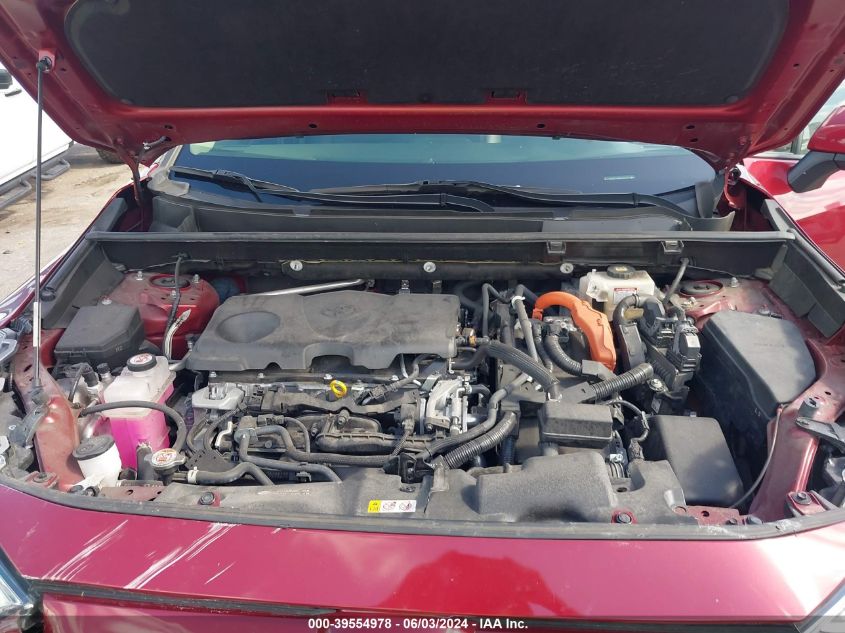 2021 Toyota Rav4 Xle Premium Hybrid VIN: JTMB6RFV8MD039299 Lot: 39554978