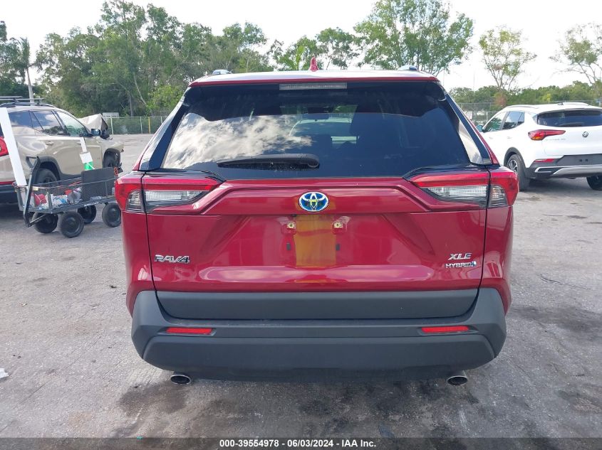 2021 Toyota Rav4 Xle Premium Hybrid VIN: JTMB6RFV8MD039299 Lot: 39554978