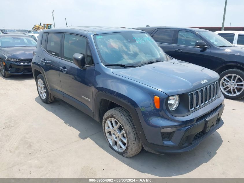 2023 Jeep Renegade Latitude 4X4 VIN: ZACNJDB12PPP68421 Lot: 39554982