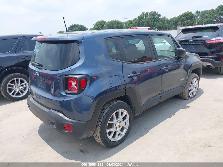 2023 Jeep Renegade Latitude 4X4 VIN: ZACNJDB12PPP68421 Lot: 39554982