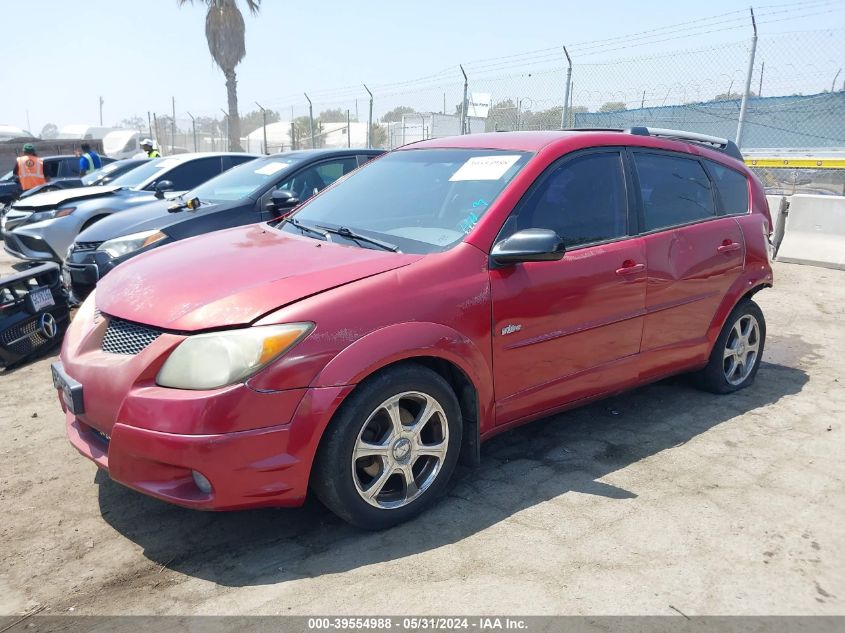 2004 Pontiac Vibe VIN: 5Y2SL6834Z450376 Lot: 39554988