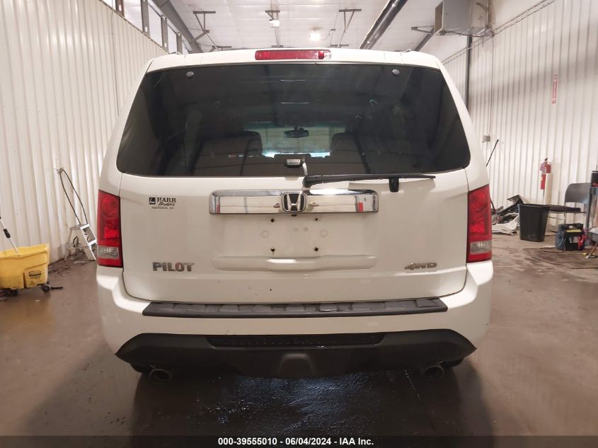 2015 Honda Pilot Ex-L VIN: 5FNYF4H57FB026601 Lot: 39555010