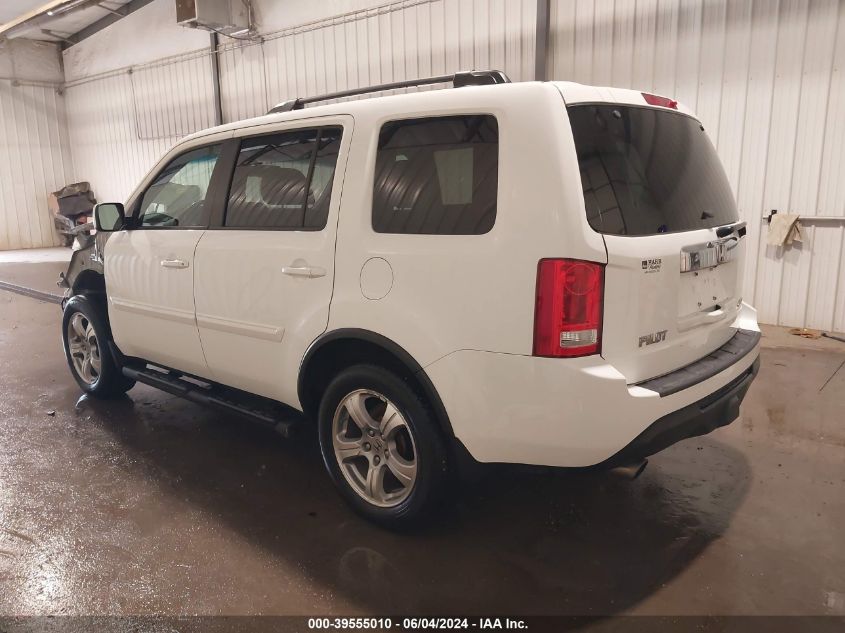 2015 Honda Pilot Ex-L VIN: 5FNYF4H57FB026601 Lot: 39555010