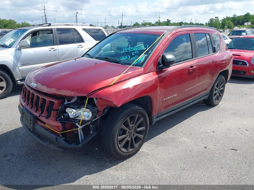 2013 JEEP COMPASS LATITUDE - 1C4NJCEB7DD218501