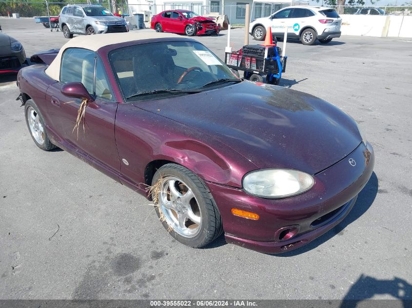 2000 Mazda Mx-5 Miata Ls VIN: JM1NB3536Y0149948 Lot: 39555022