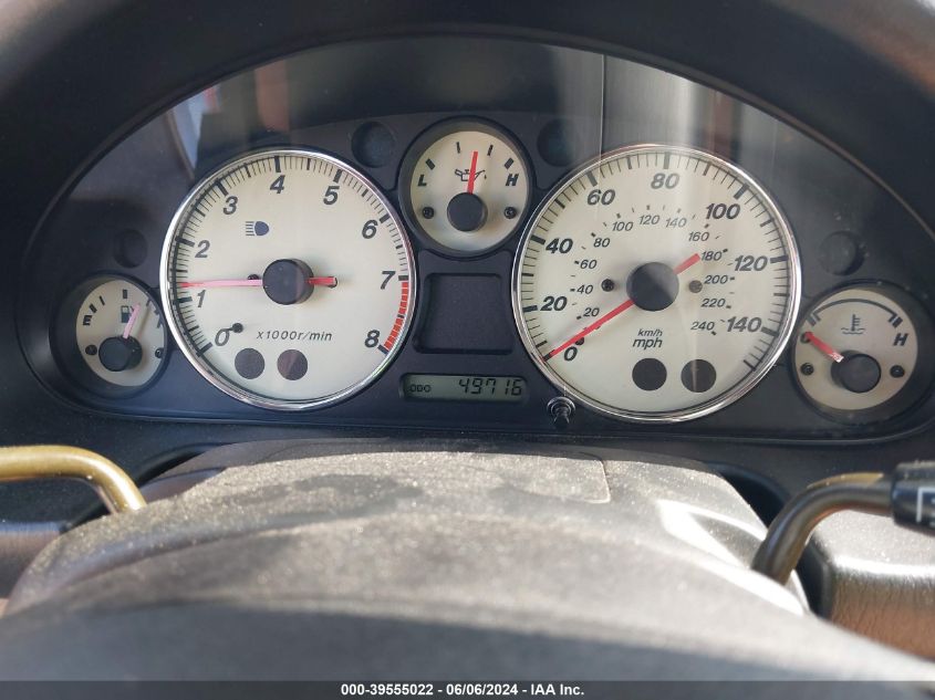 2000 Mazda Mx-5 Miata Ls VIN: JM1NB3536Y0149948 Lot: 39555022