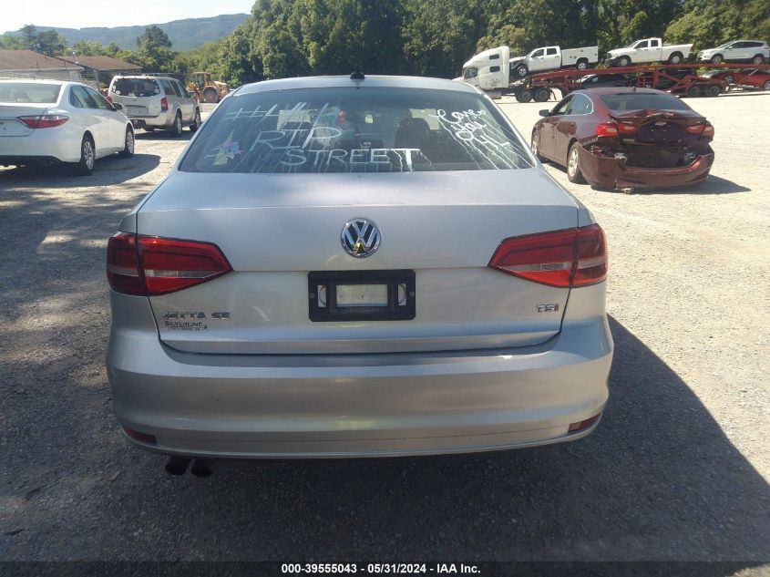 2015 Volkswagen Jetta 1.8T Se VIN: 3VWD17AJ4FM313747 Lot: 39555043