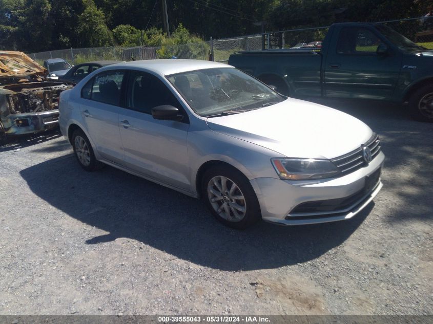 2015 Volkswagen Jetta 1.8T Se VIN: 3VWD17AJ4FM313747 Lot: 39555043