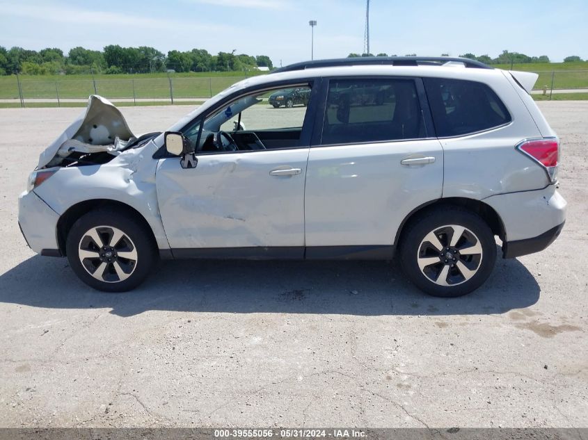 2017 Subaru Forester 2.5I Premium VIN: JF2SJAGC1HH484044 Lot: 39555056