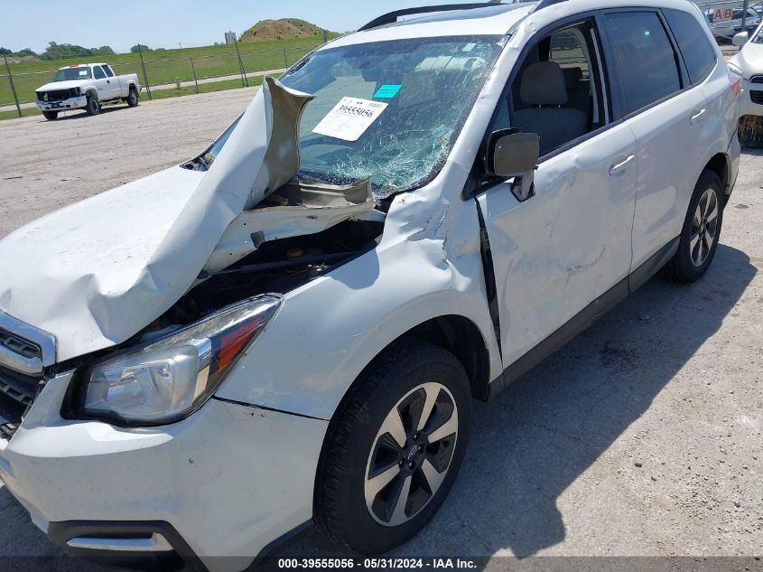 2017 Subaru Forester 2.5I Premium VIN: JF2SJAGC1HH484044 Lot: 39555056