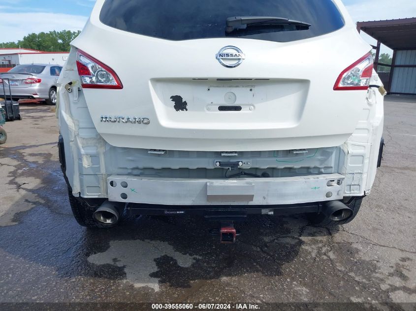 2014 Nissan Murano S VIN: JN8AZ1MU6EW416950 Lot: 39555060