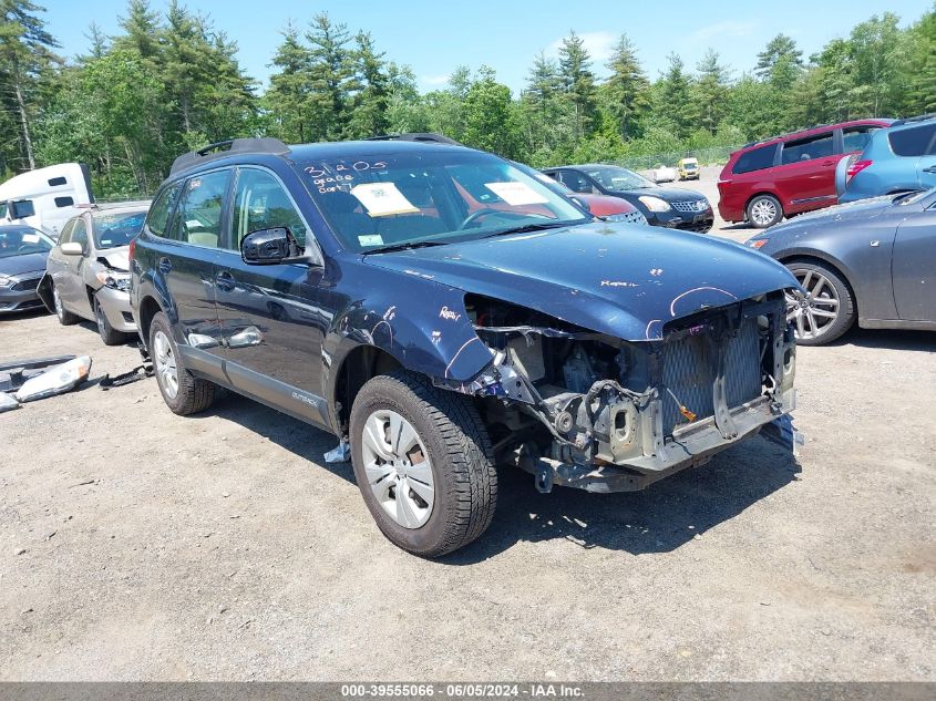 2013 Subaru Outback 2.5I VIN: 4S4BRBAC5D3226974 Lot: 39555066