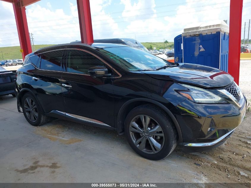 2019 Nissan Murano Platinum VIN: 5N1AZ2MJ2KN144711 Lot: 39555073