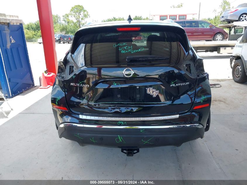 2019 Nissan Murano Platinum VIN: 5N1AZ2MJ2KN144711 Lot: 39555073