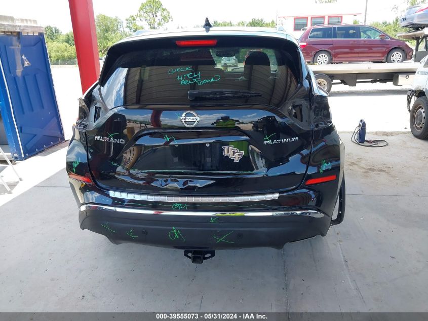2019 Nissan Murano Platinum VIN: 5N1AZ2MJ2KN144711 Lot: 39555073