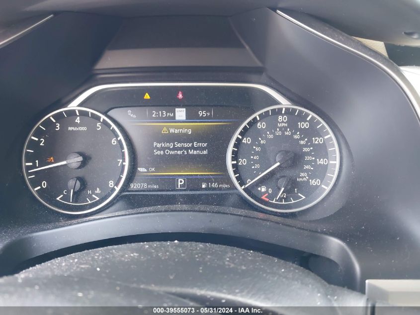 2019 Nissan Murano Platinum VIN: 5N1AZ2MJ2KN144711 Lot: 39555073