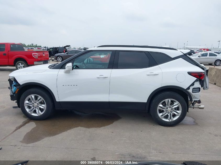 2022 Chevrolet Blazer Fwd 2Lt VIN: 3GNKBCR4XNS136296 Lot: 39555074