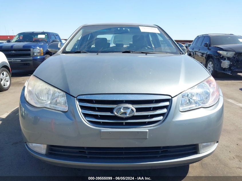 2010 Hyundai Elantra Gls VIN: KMHDU4AD2AU135212 Lot: 39555099