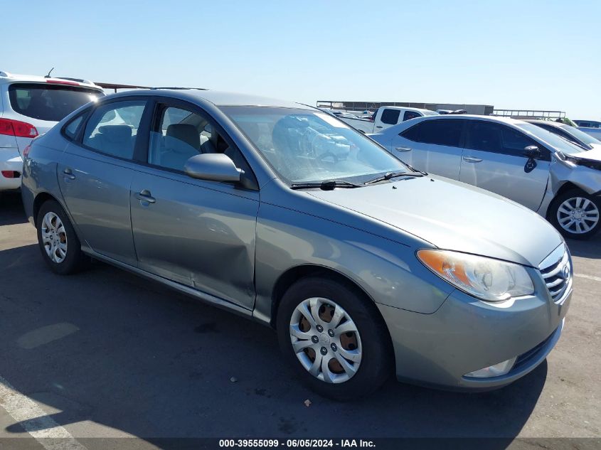 2010 Hyundai Elantra Gls VIN: KMHDU4AD2AU135212 Lot: 39555099