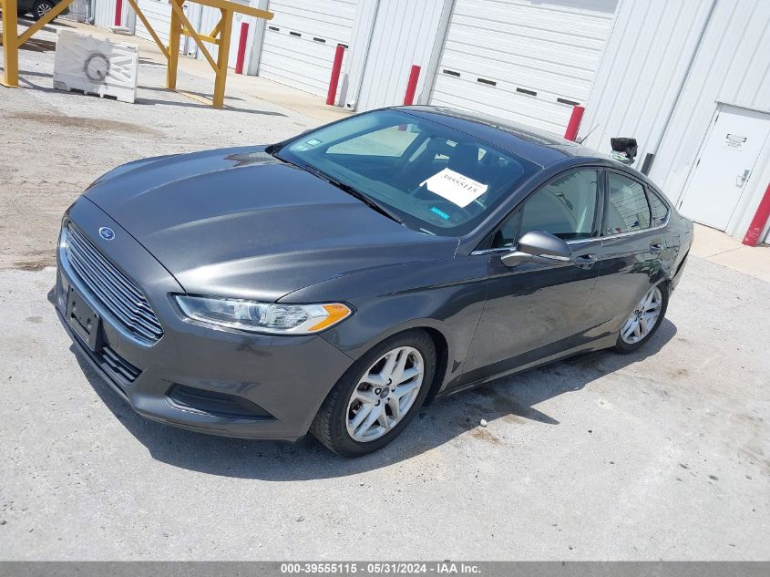 2016 Ford Fusion Se VIN: 3FA6P0H75GR324696 Lot: 39555115