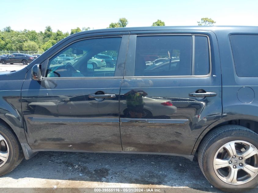 2015 Honda Pilot Ex-L VIN: 5FNYF3H51FB018617 Lot: 39555116