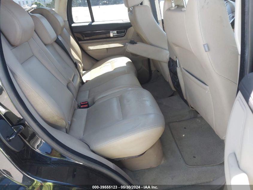 2011 Land Rover Range Rover Sport Hse VIN: SALSF2D45BA272257 Lot: 39555123